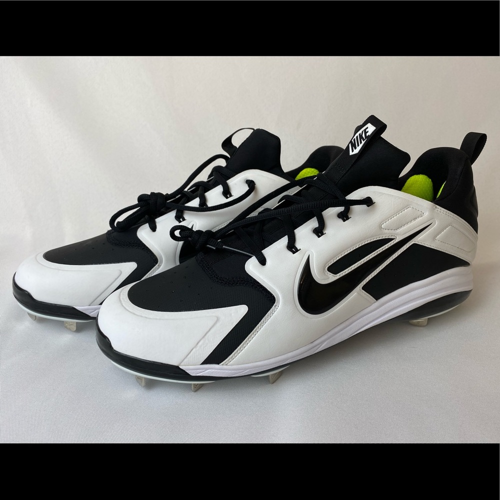 Nike Alpha Huarache Elite Low Black Baseball Cleat